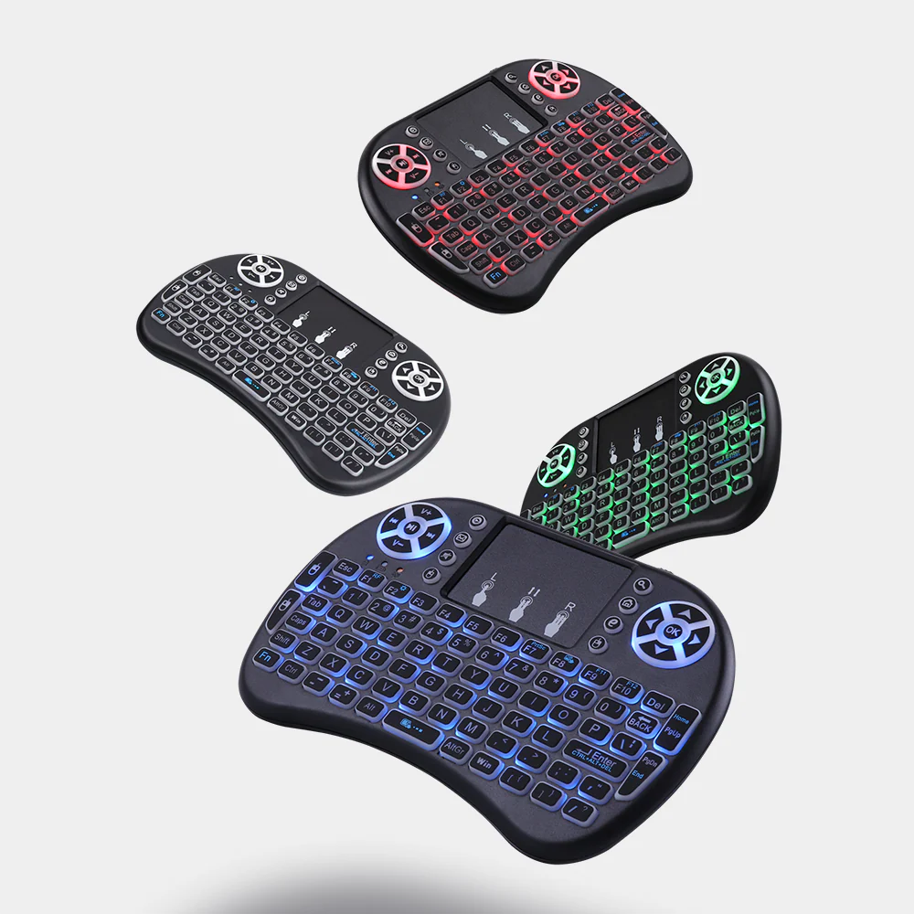 I8 Russian/English/Spainish Backlit Wireless Mini Keyboard - Image 4